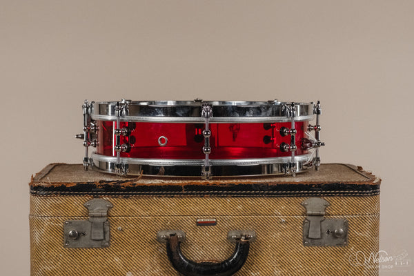 Franklin Drum Co. Limited Edition Acrylic in Red - 3.5x14