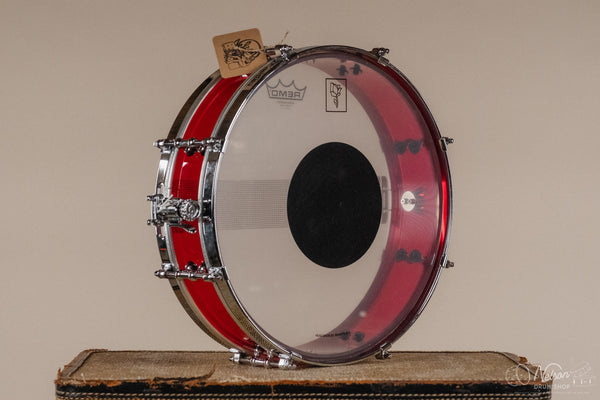 Franklin Drum Co. Limited Edition Acrylic in Red - 3.5x14