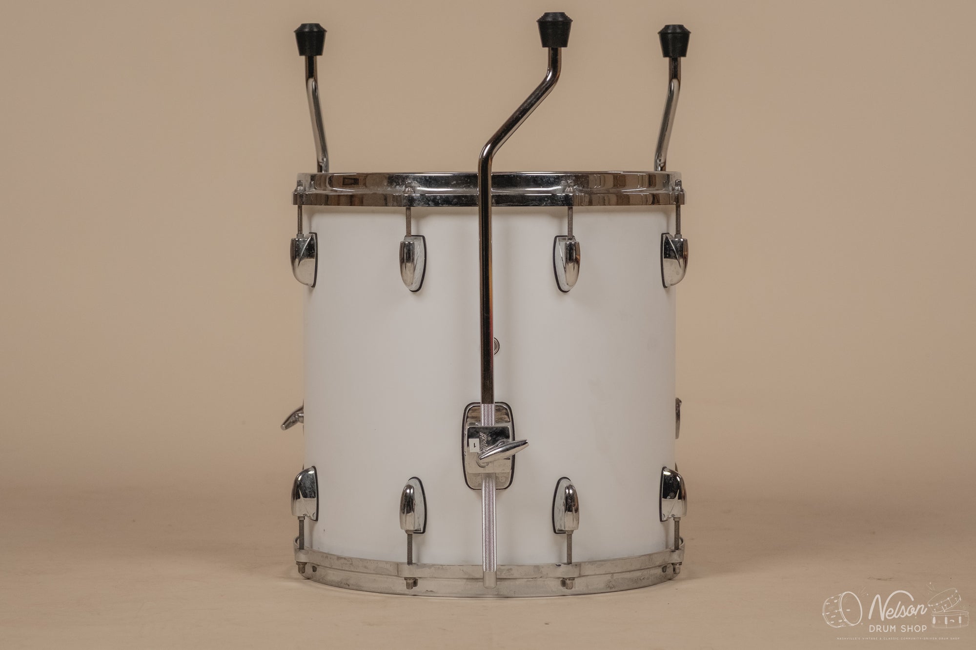 Used Gretsch 'Renown' Floor Tom in Matte White - 14x14