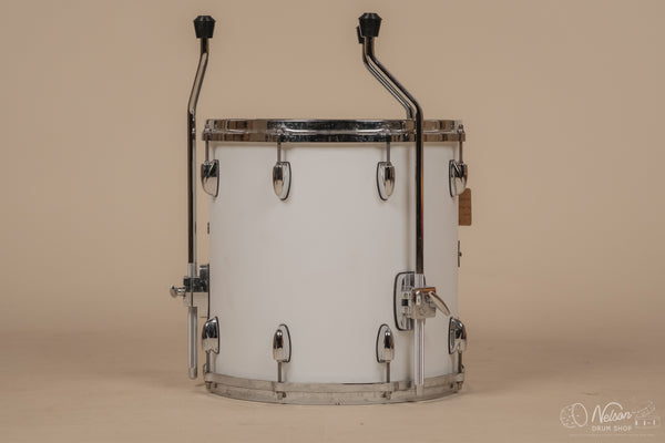 Used Gretsch 'Renown' Floor Tom in Matte White - 14x14