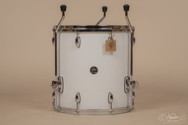 Used Gretsch 'Renown' Floor Tom in Matte White - 16x16