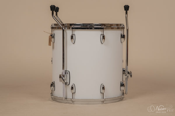 Used Gretsch 'Renown' Floor Tom in Matte White - 16x16