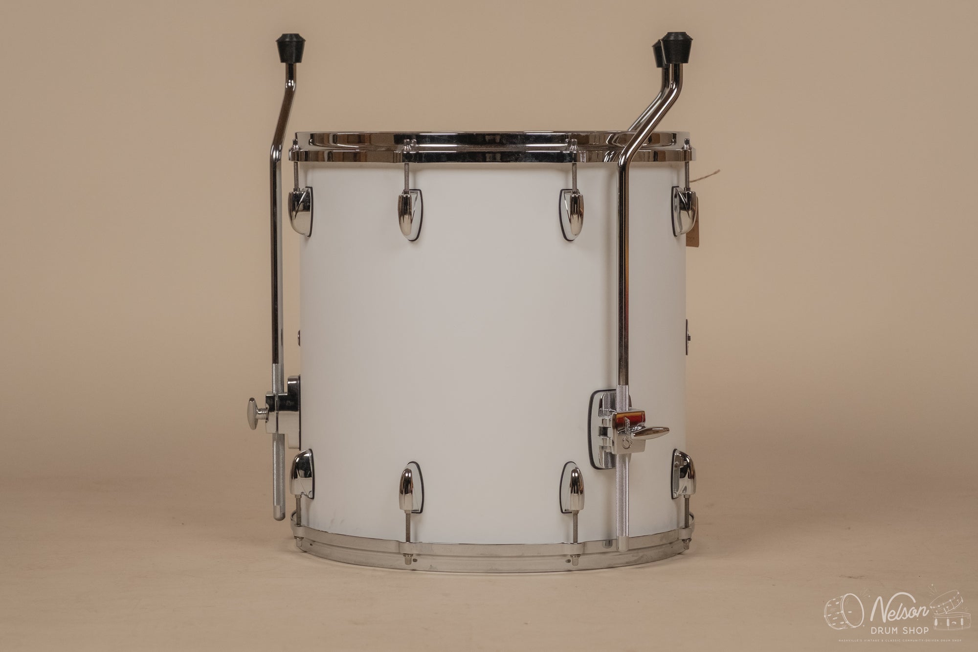 Used Gretsch 'Renown' Floor Tom in Matte White - 16x16
