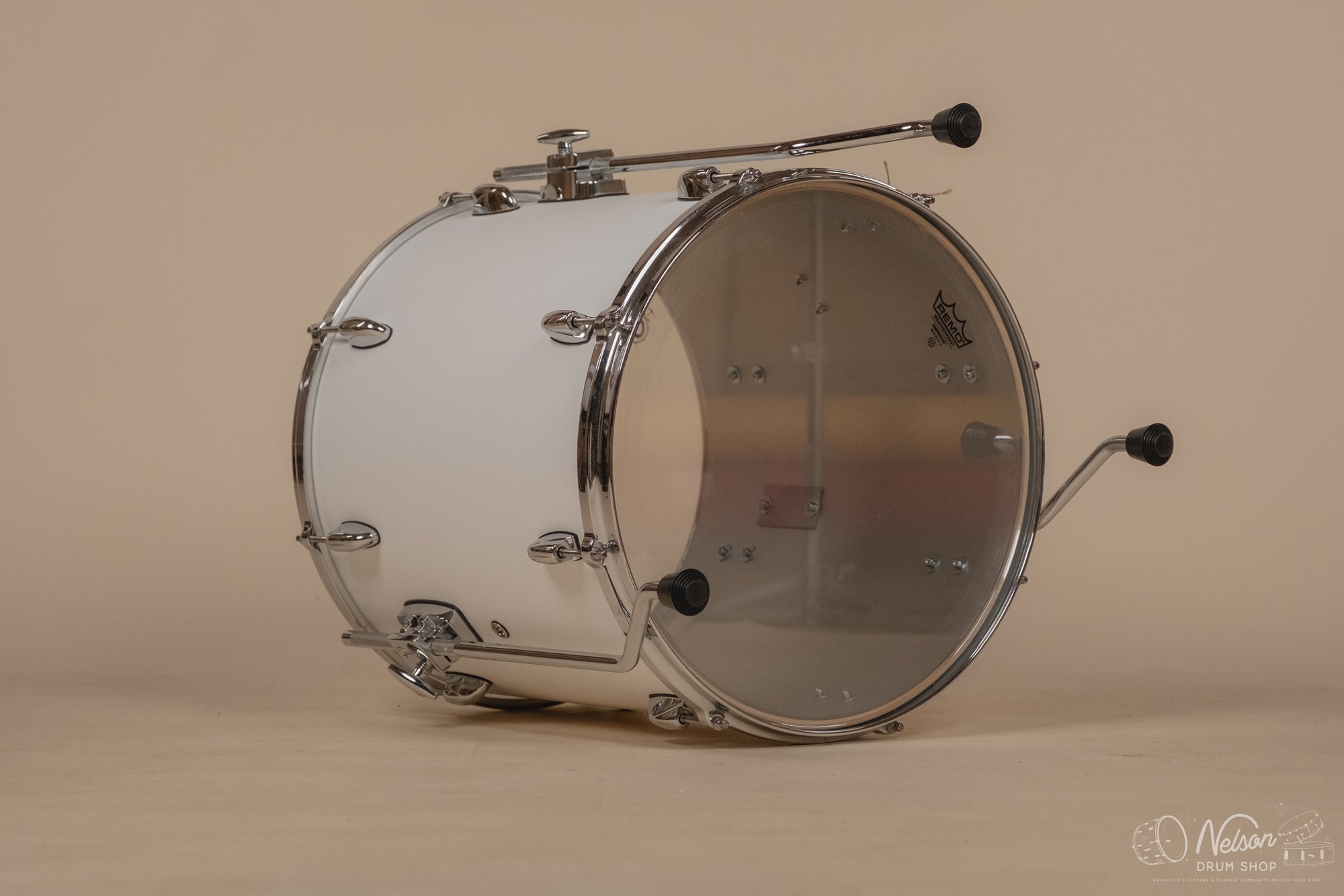 Used Gretsch 'Renown' Floor Tom in Matte White - 16x16