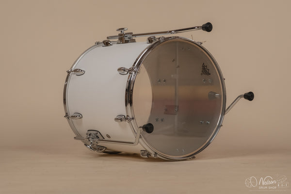 Used Gretsch 'Renown' Floor Tom in Matte White - 16x16