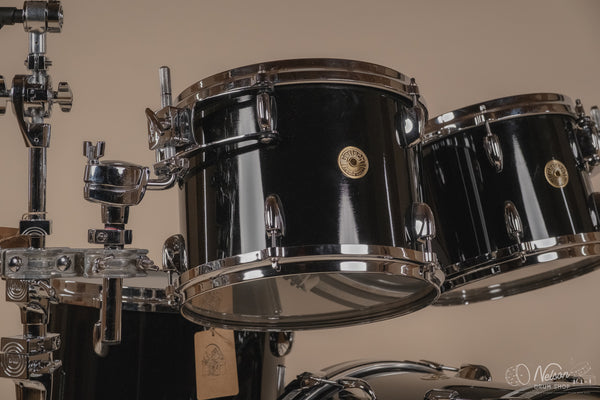 Used Gretsch USA Custom in Black Nitron - 14x20, 14x14, 9x12, 8x10