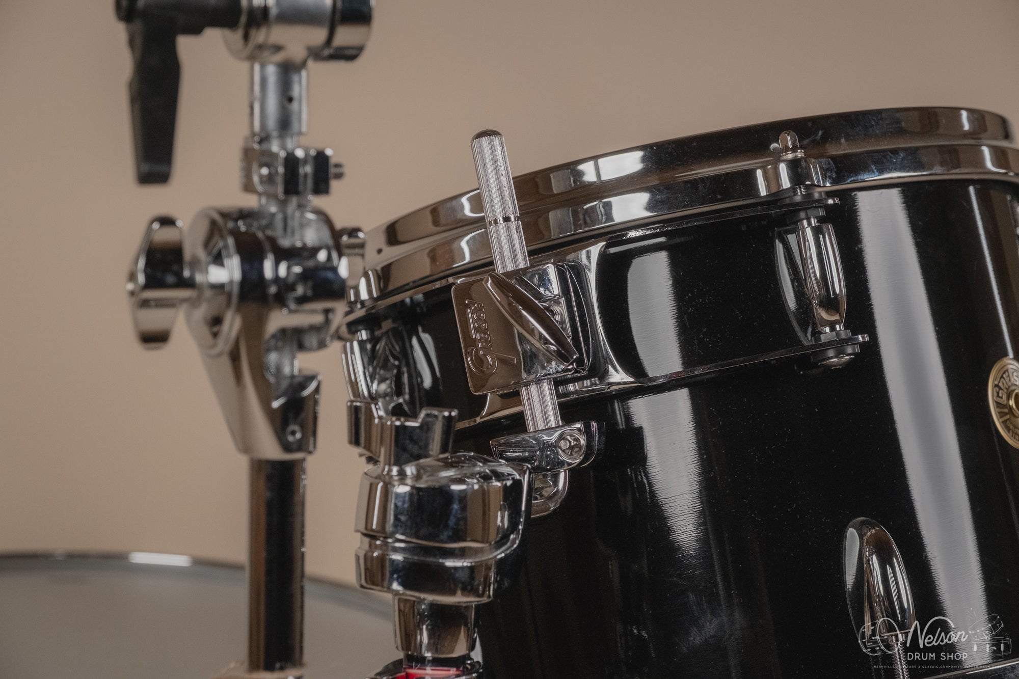 Used Gretsch USA Custom in Black Nitron - 14x20, 14x14, 9x12, 8x10