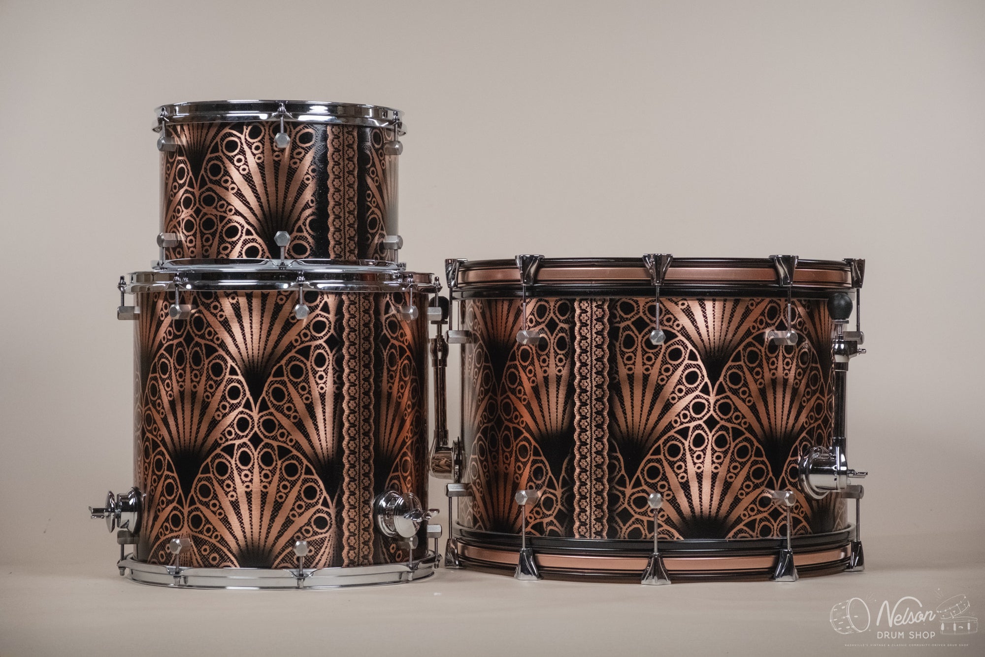 Honest Abe Hand Painted Welded Copper Kit - 14x22", 15.5x16", 8.5x13"