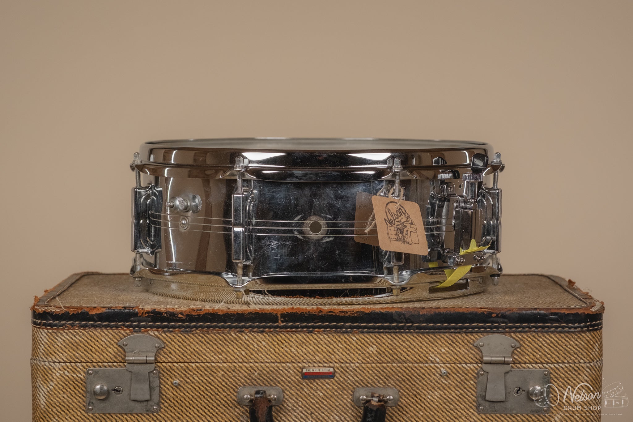 K*7様 Anco 60s firestone SHELL ビンテージ　cham 1960s Leedy 'Shelly Manne' COB Snare - 5x14 – Nelson Drum Shop