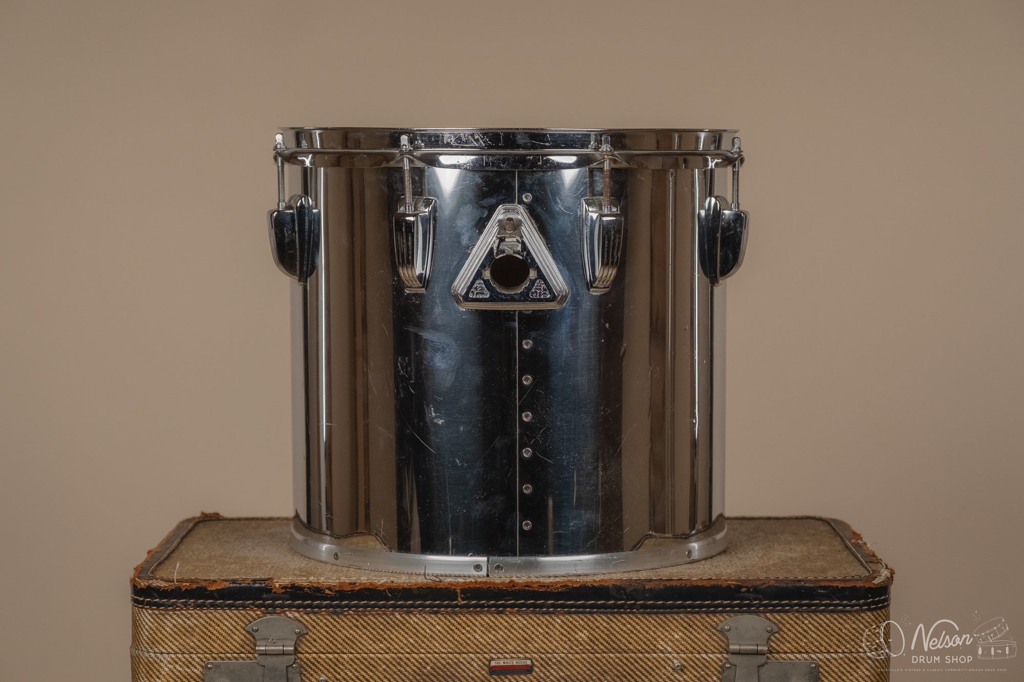 1980s Ludwig Power Concert Tom in Chrome - 12x13