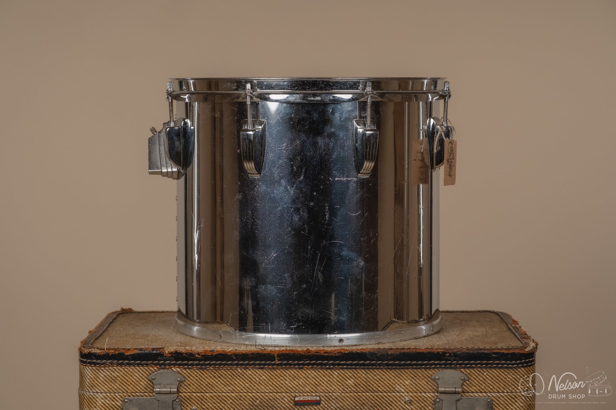 1980s Ludwig Power Concert Tom in Chrome - 12x13