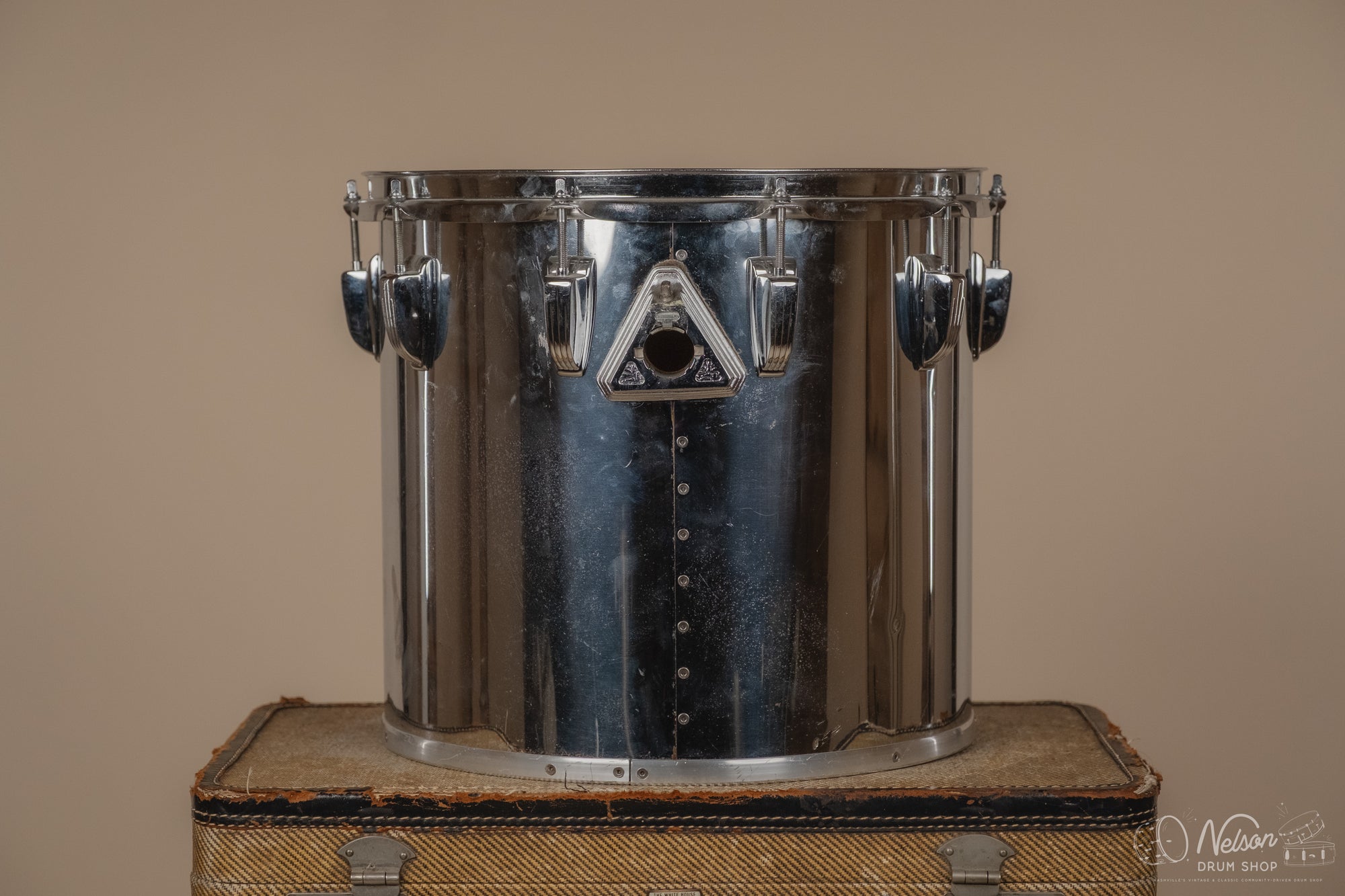 1980s Ludwig Power Concert Tom in Chrome - 13x14