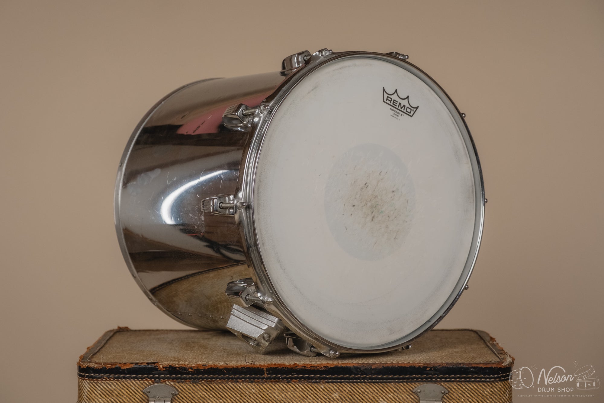 1980s Ludwig Power Concert Tom in Chrome - 13x14