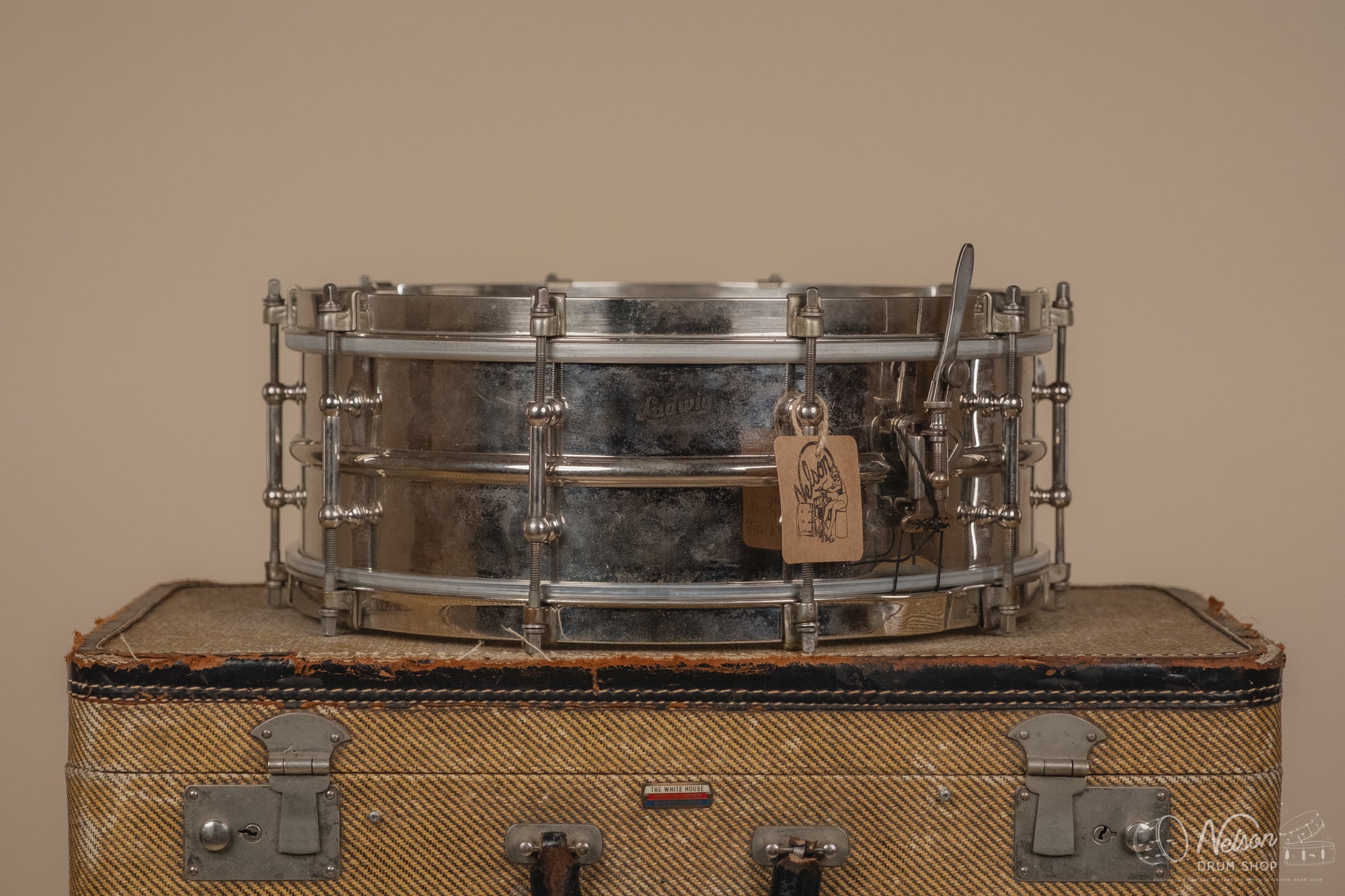 Late 1920s Ludwig 'All-Around' 2pc NOB 10 lug - 5x14