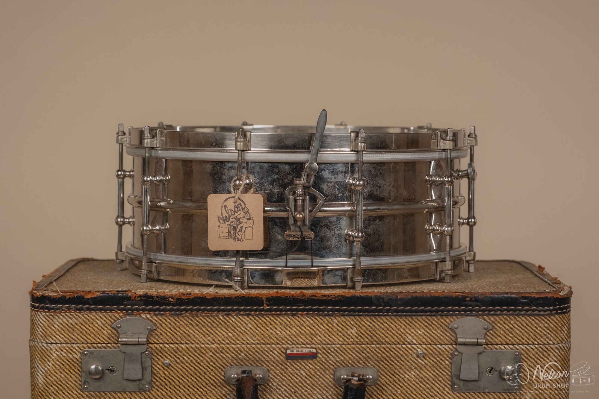 Late 1920s Ludwig 'All-Around' 2pc NOB 10 lug - 5x14