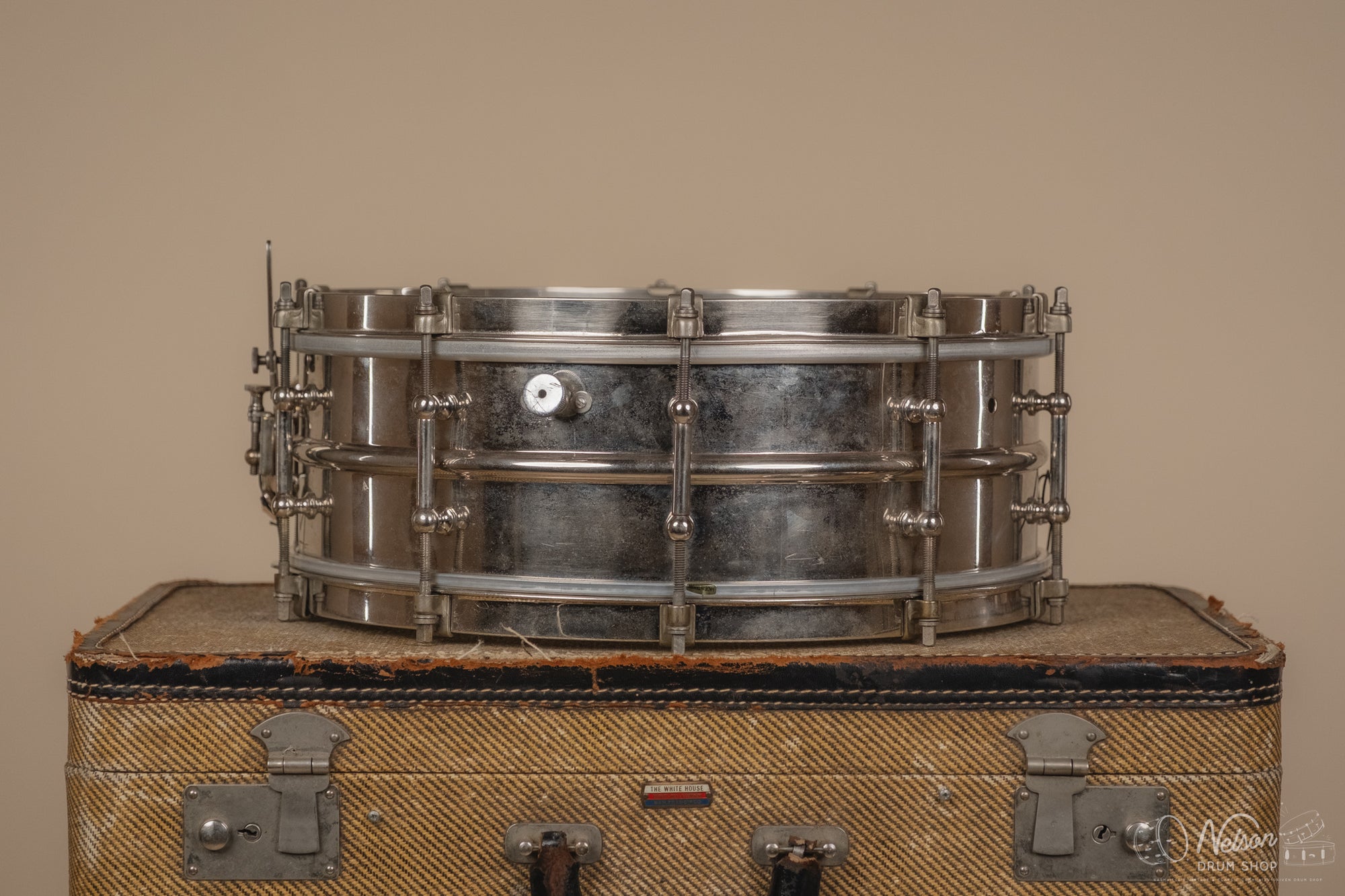 Late 1920s Ludwig 'All-Around' 2pc NOB 10 lug - 5x14