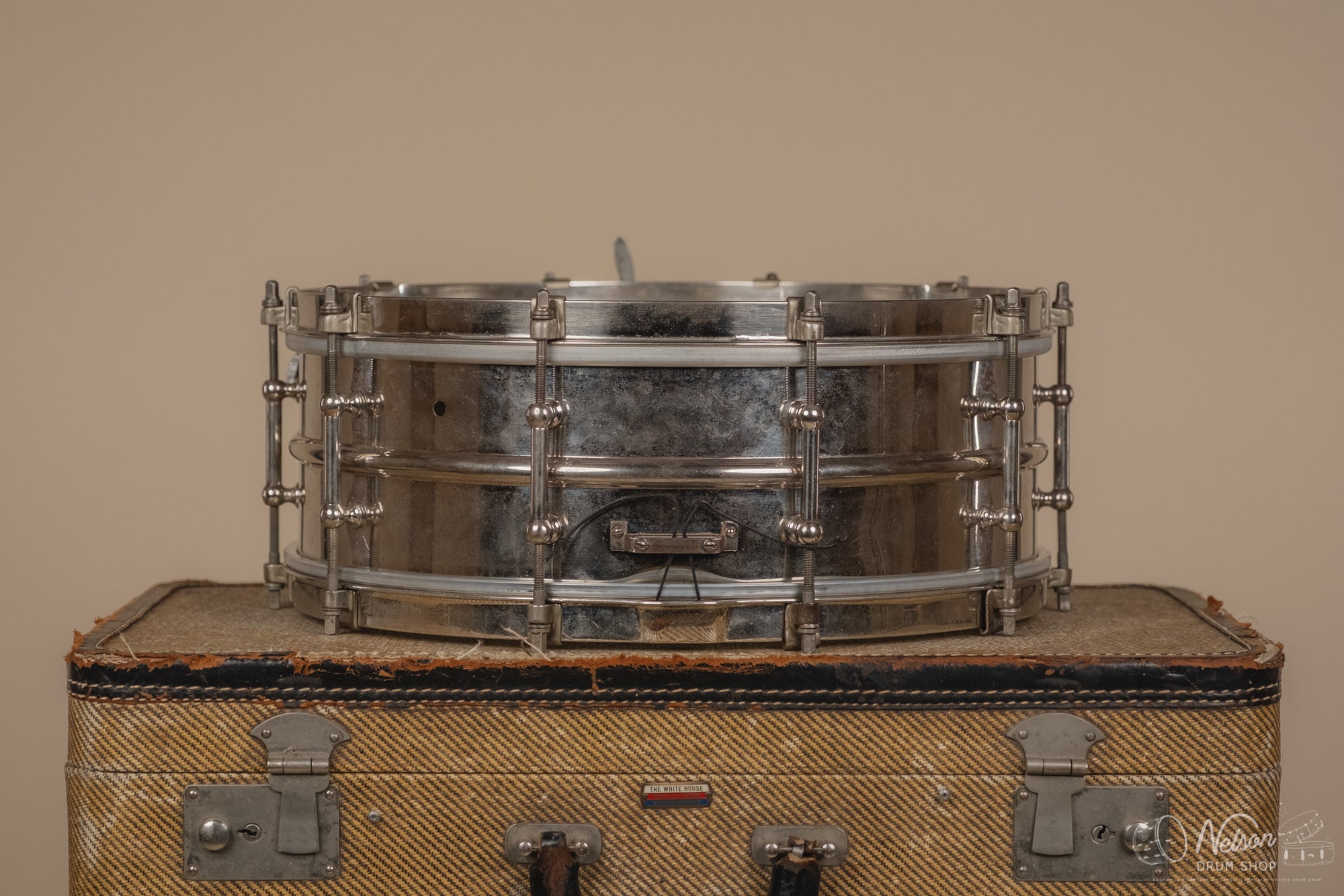 Late 1920s Ludwig 'All-Around' 2pc NOB 10 lug - 5x14