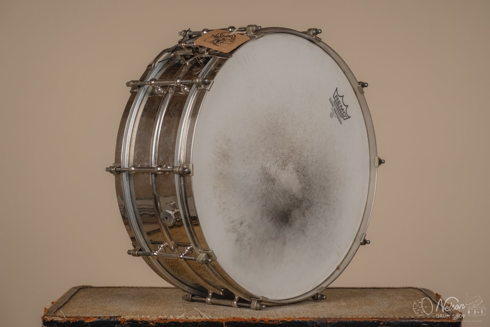 Late 1920s Ludwig 'All-Around' 2pc NOB 10 lug - 5x14