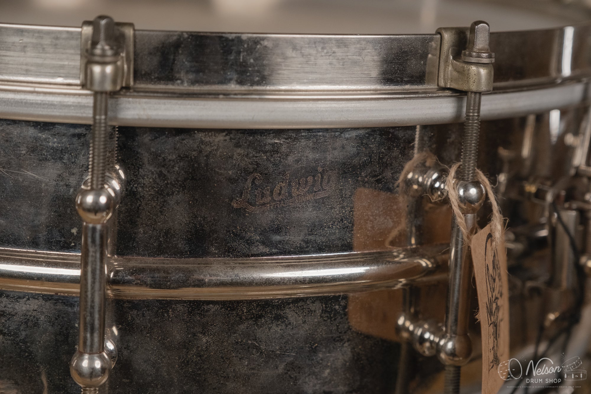 Late 1920s Ludwig 'All-Around' 2pc NOB 10 lug - 5x14