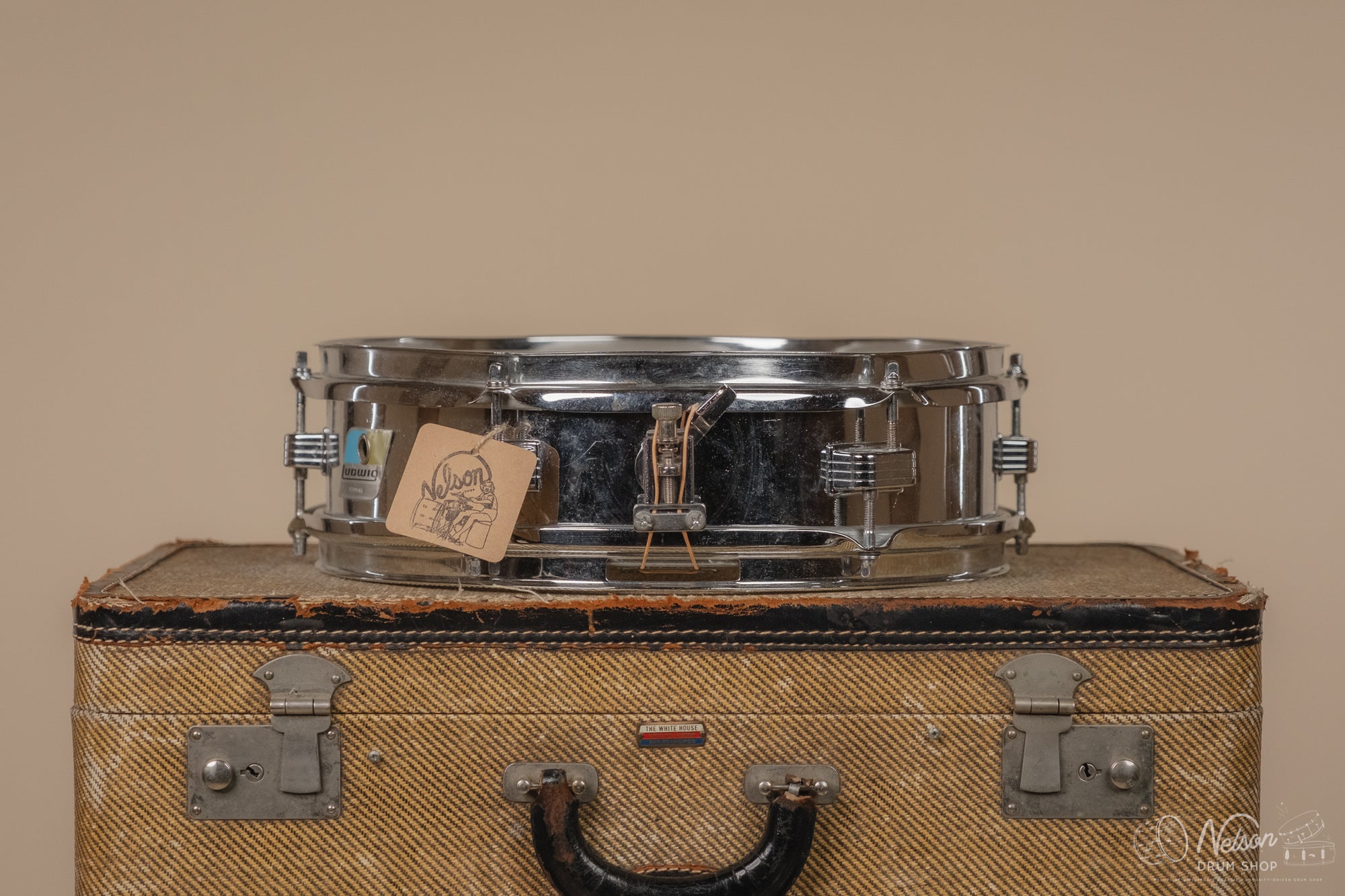 1970s Ludwig No. 405 Chrome over Ludalloy - 3x13