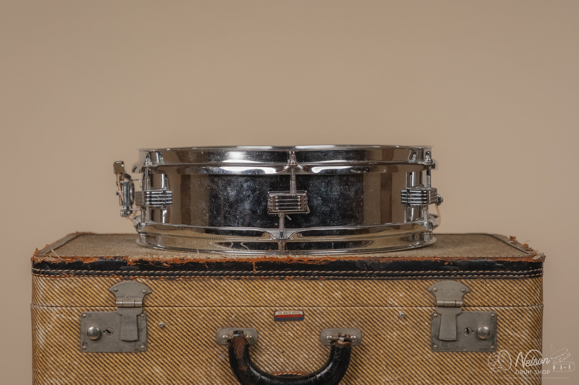 1970s Ludwig No. 405 Chrome over Ludalloy - 3x13