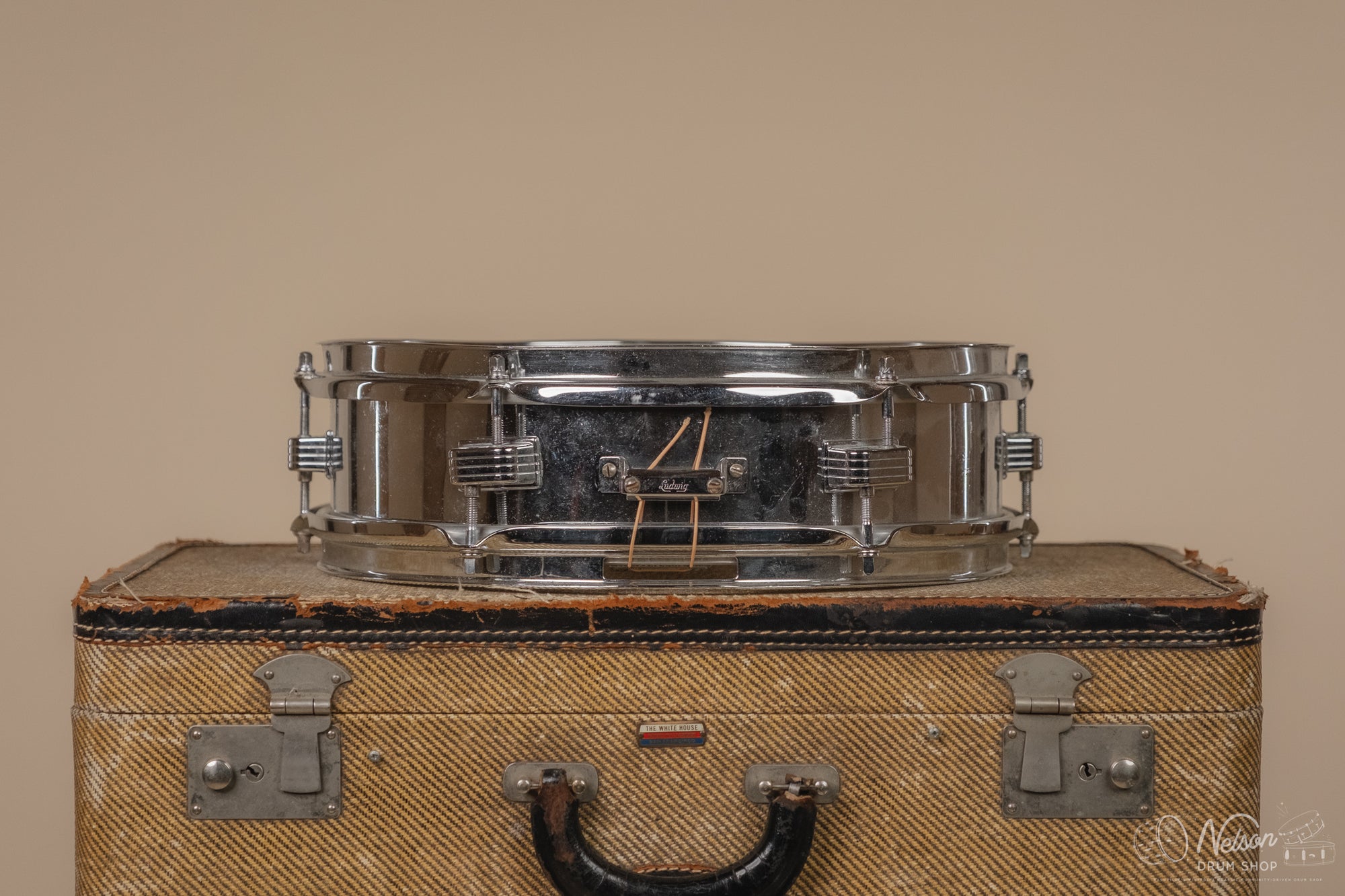 1970s Ludwig No. 405 Chrome over Ludalloy - 3x13