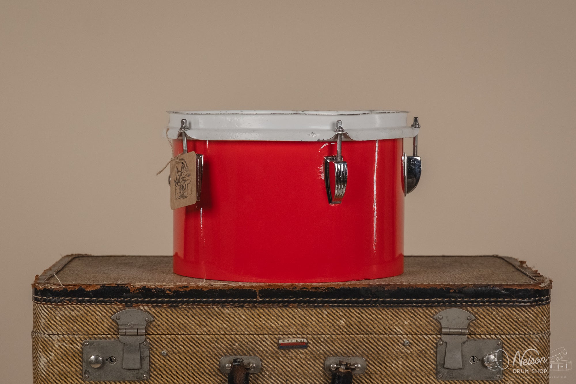 1970's Ludwig Concert Tom in Red Gloss - 6.5x10