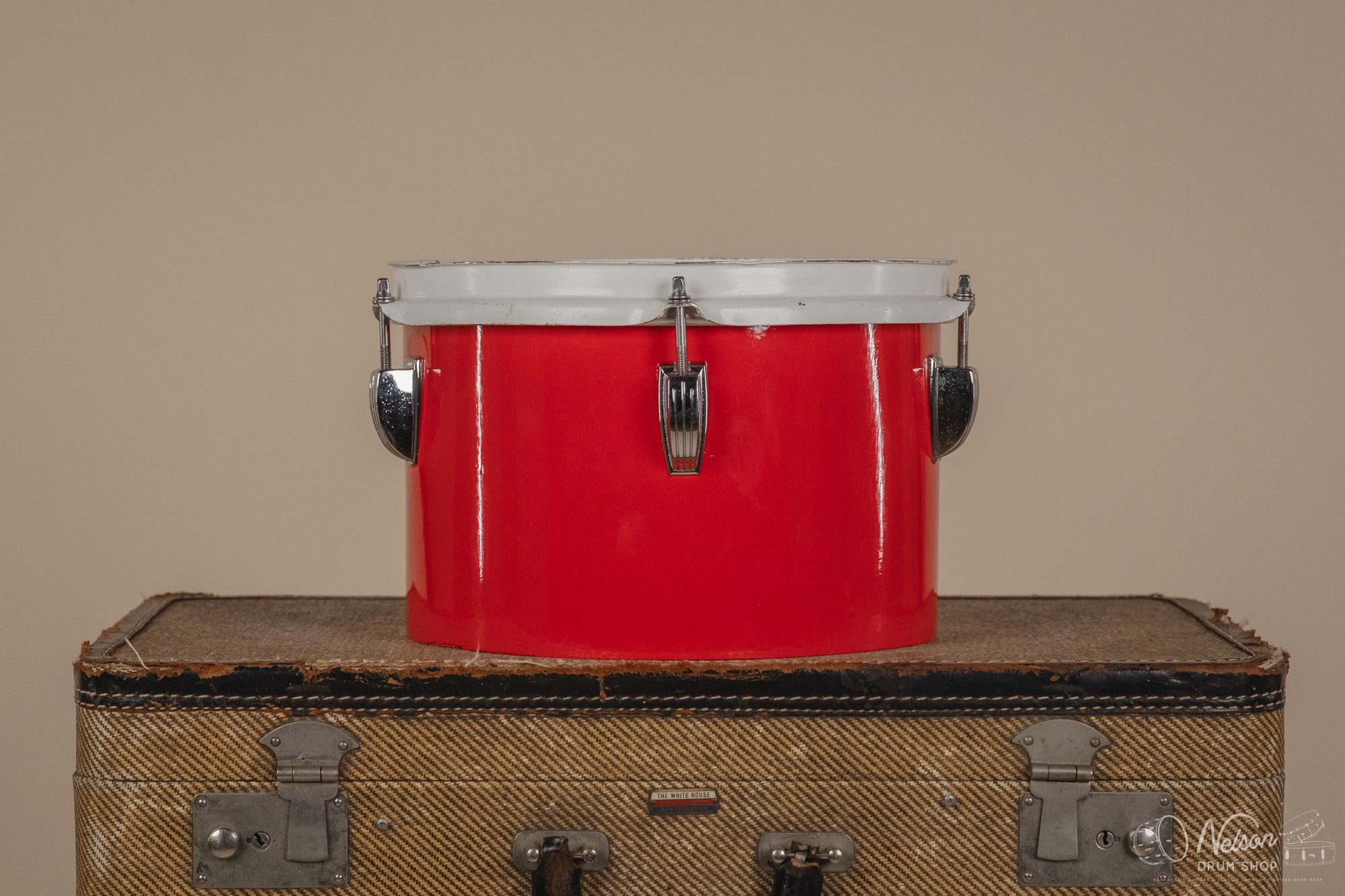 1970's Ludwig Concert Tom in Red Gloss - 6.5x10