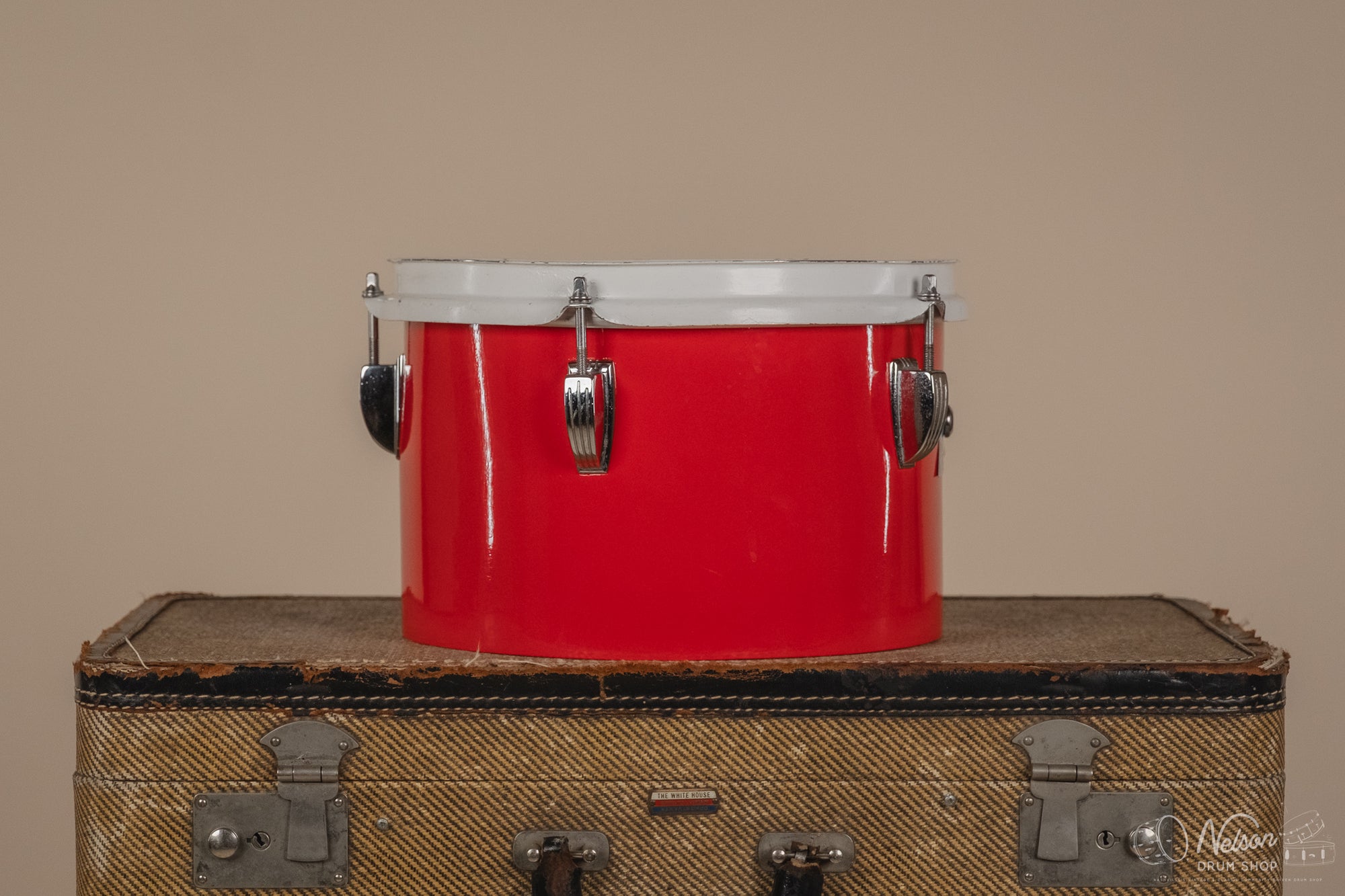 1970's Ludwig Concert Tom in Red Gloss - 6.5x10