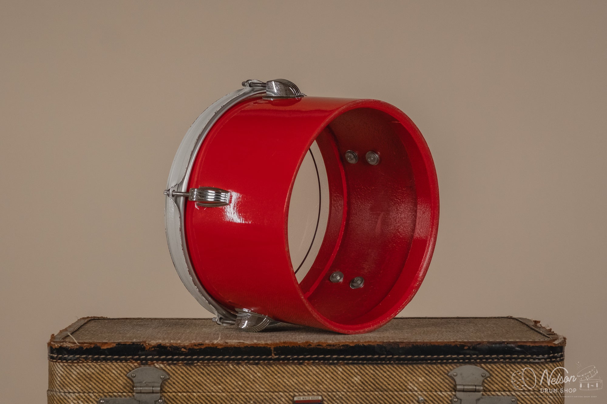 1970's Ludwig Concert Tom in Red Gloss - 6.5x10