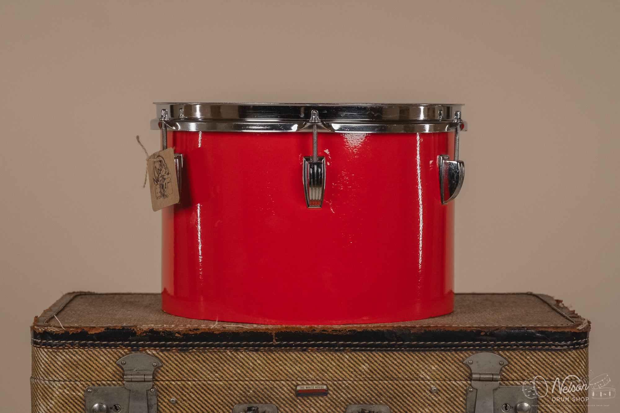 1970's Ludwig Concert Tom in Red Gloss - 8x12