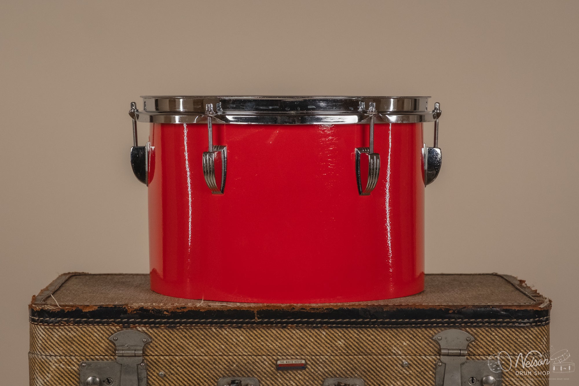 1970's Ludwig Concert Tom in Red Gloss - 8x12