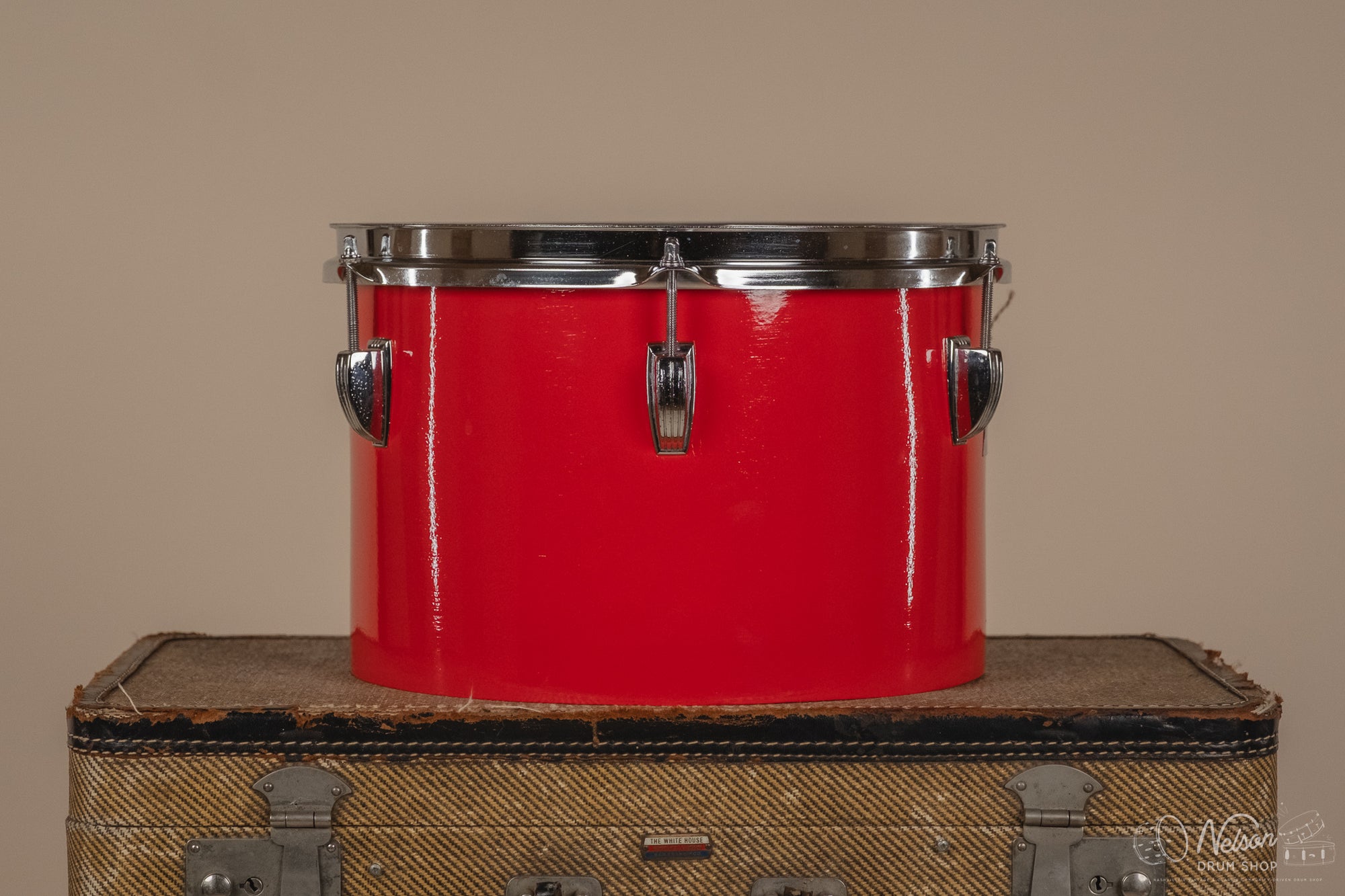 1970's Ludwig Concert Tom in Red Gloss - 8x12