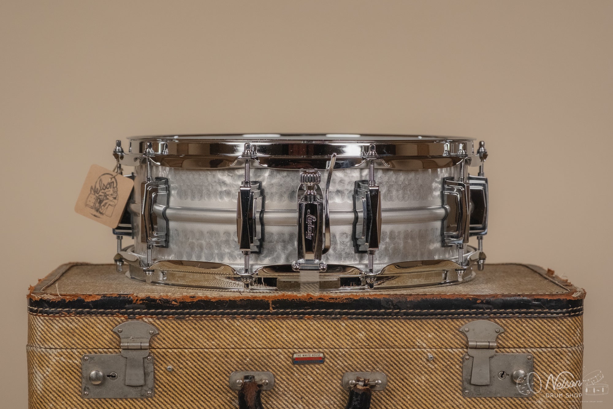 Ludwig LA404K Acrophonic Hammered Acrophonic Special Edition Snare - 5x14