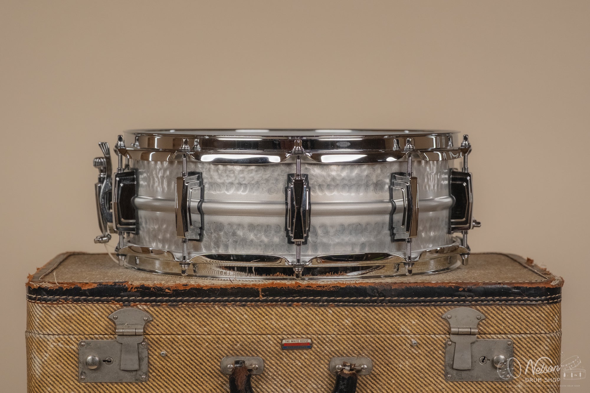 Ludwig LA404K Acrophonic Hammered Acrophonic Special Edition Snare - 5x14