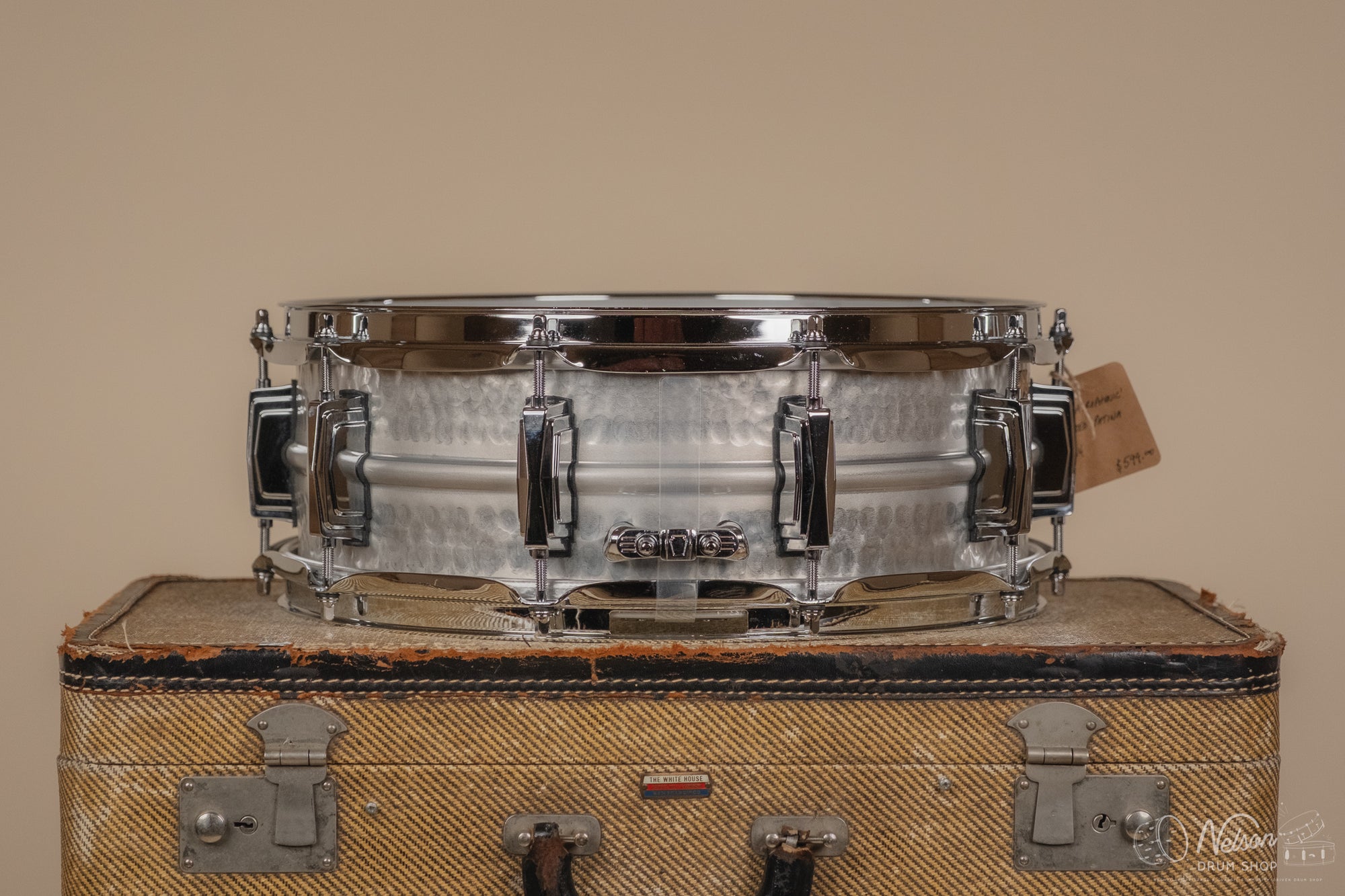 Ludwig LA404K Acrophonic Hammered Acrophonic Special Edition Snare - 5x14