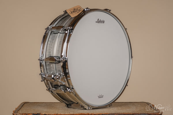 Ludwig LA404K Acrophonic Hammered Acrophonic Special Edition Snare - 5x14