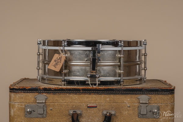 1920s Ludwig 'All-Around' 2pc NOB 6 lug - 5x14