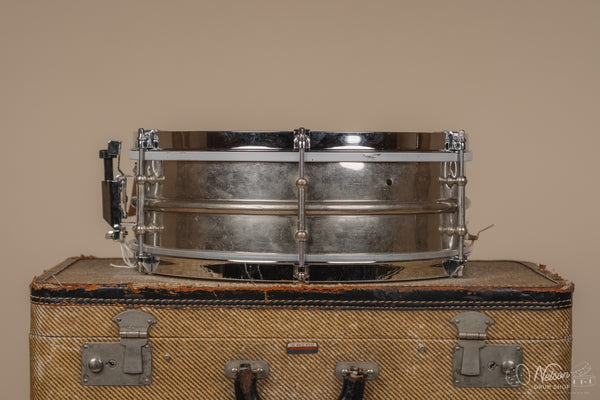 1920s Ludwig 'All-Around' 2pc NOB 6 lug - 5x14