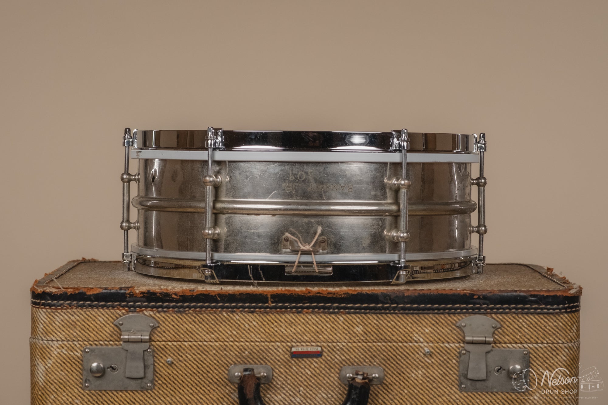1920s Ludwig 'All-Around' 2pc NOB 6 lug - 5x14