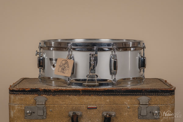 MAR 10 1971 Ludwig 'S-102' Standard Aluminum Snare - 5x14