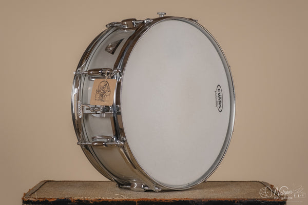 MAR 10 1971 Ludwig 'S-102' Standard Aluminum Snare - 5x14