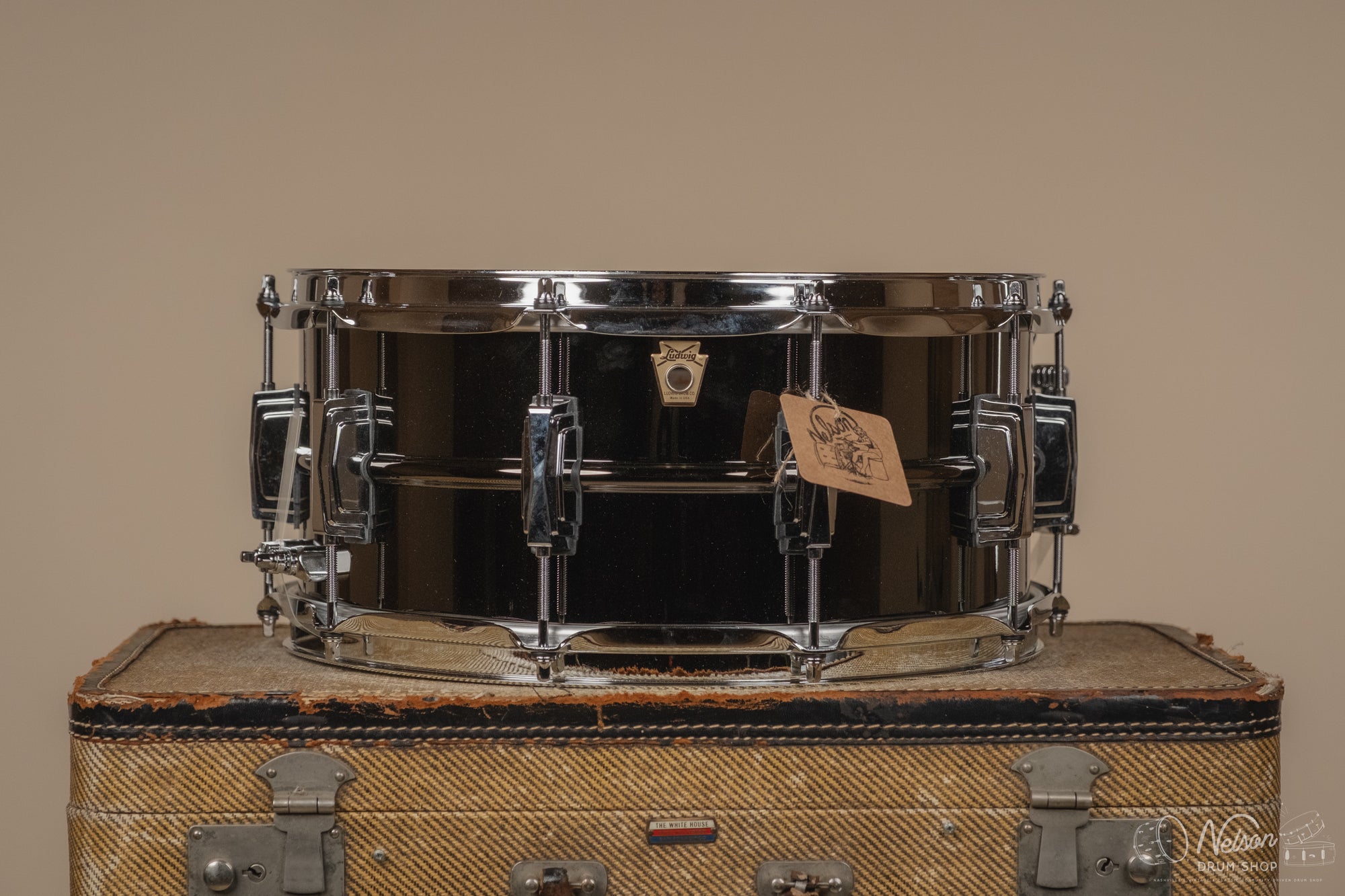 Ludwig LB417 'Black Beauty' - 6.5x14