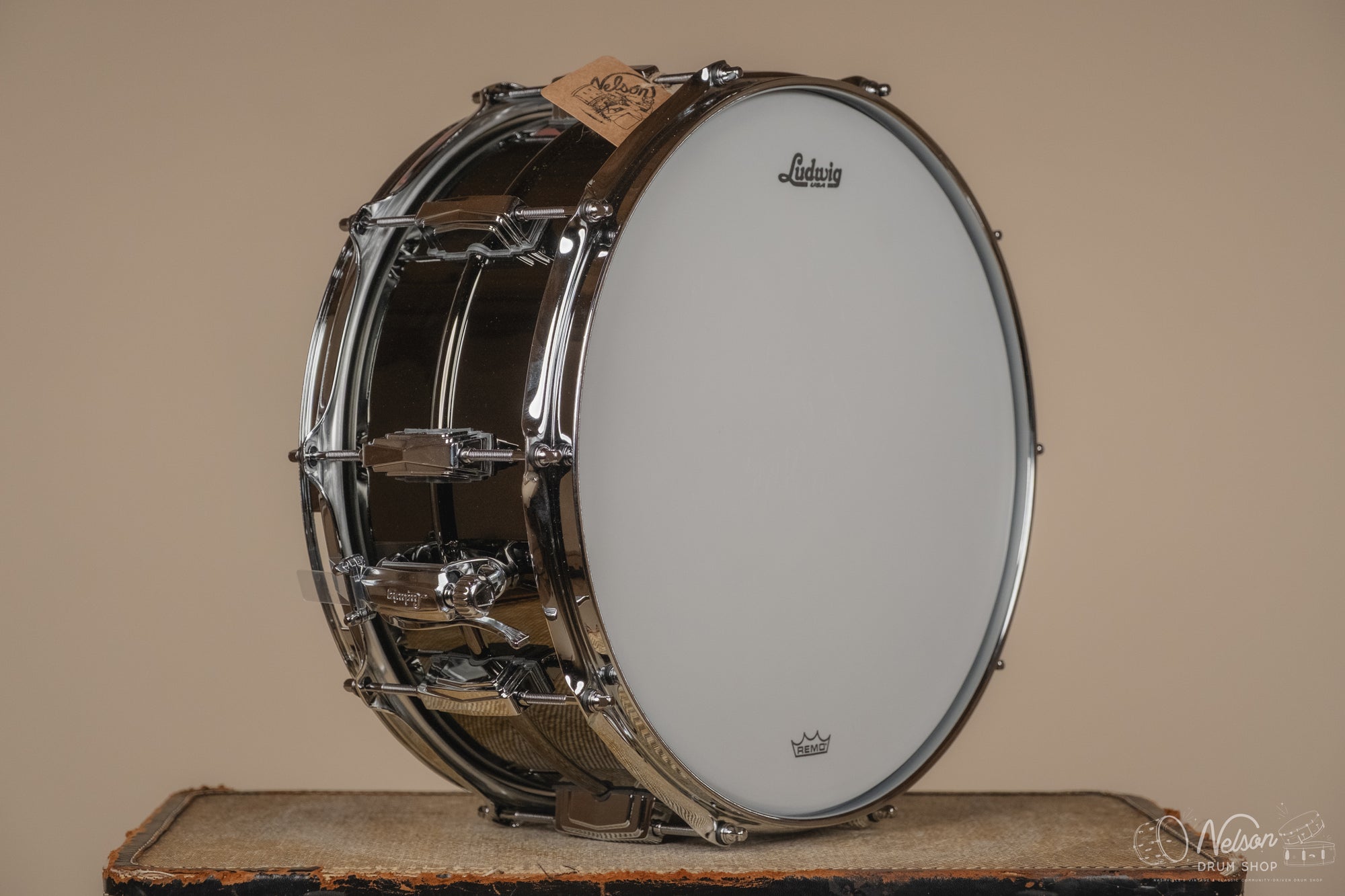 Ludwig LB417 'Black Beauty' - 6.5x14