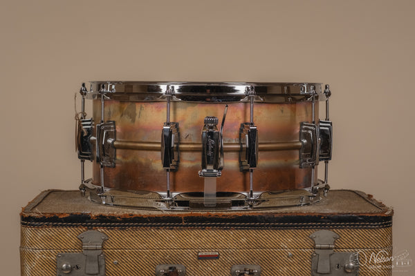 Ludwig LB552R 'Bronze Phonic' Raw Patina - 6.5x14