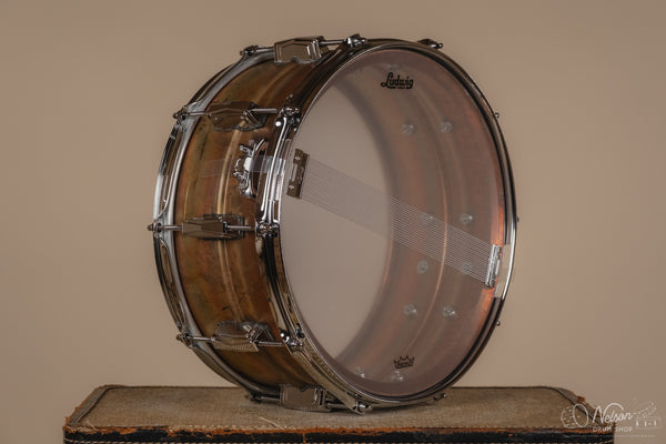 Ludwig LB552R 'Bronze Phonic' Raw Patina - 6.5x14