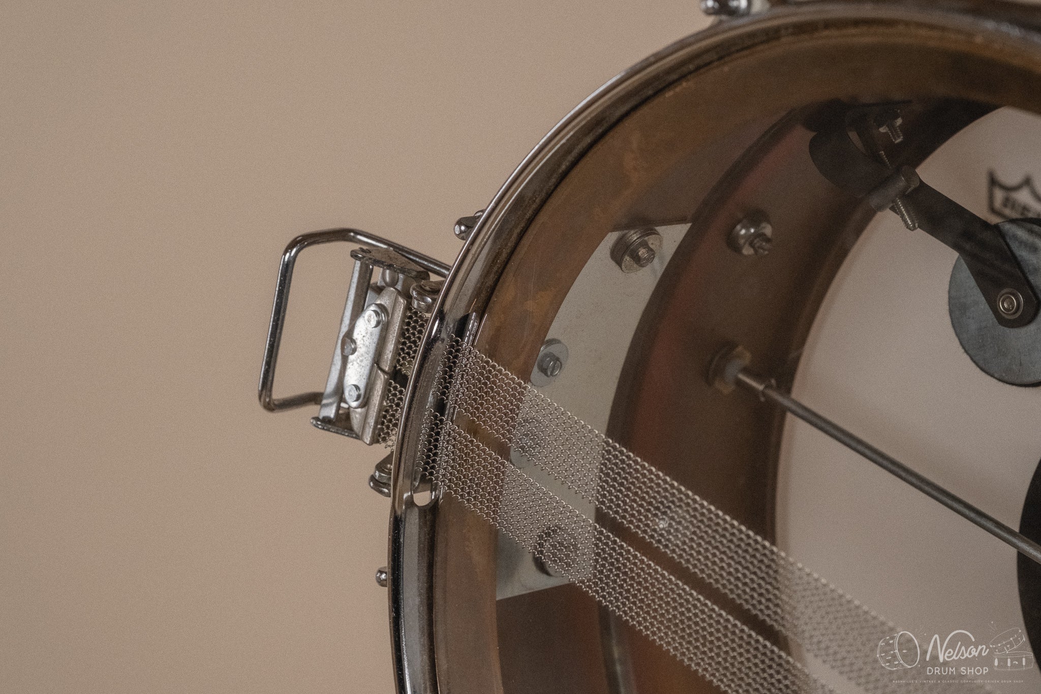 1984 Ludwig Engraved Bronze Super-Sensitive 75th Anniversary - 6.5