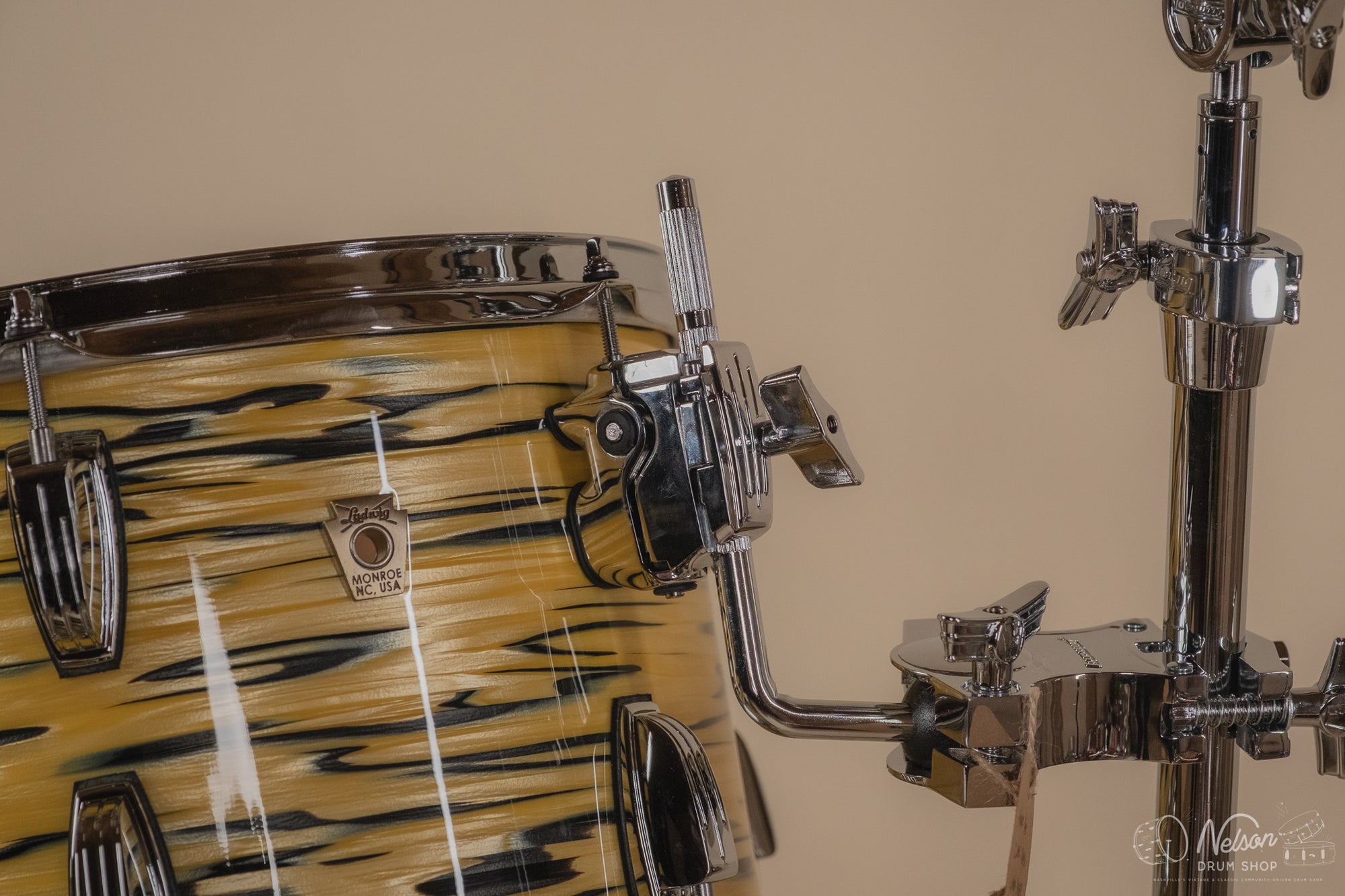 Ludwig Classic Maple 'Pro Beat' in Lemon Oyster - 14x24, 16x16, 9x13