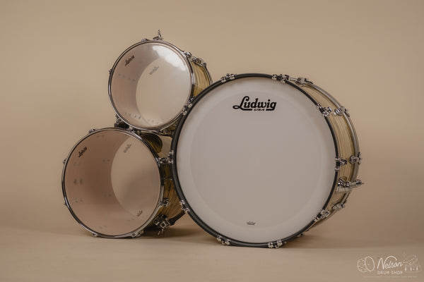 Ludwig Classic Maple 'Pro Beat' in Lemon Oyster - 14x24, 16x16, 9x13