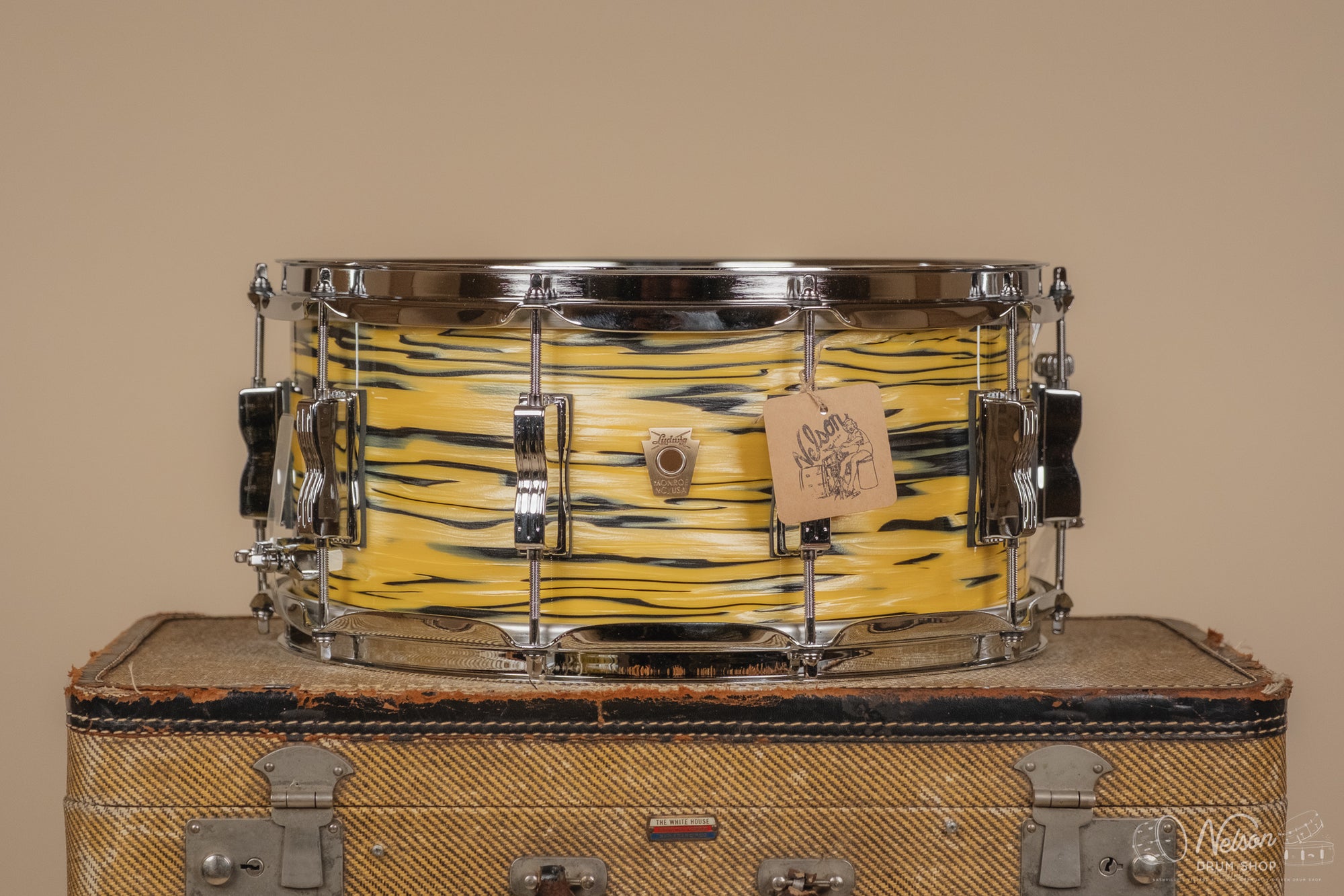Ludwig Classic Maple in Lemon Oyster - 6.5x14